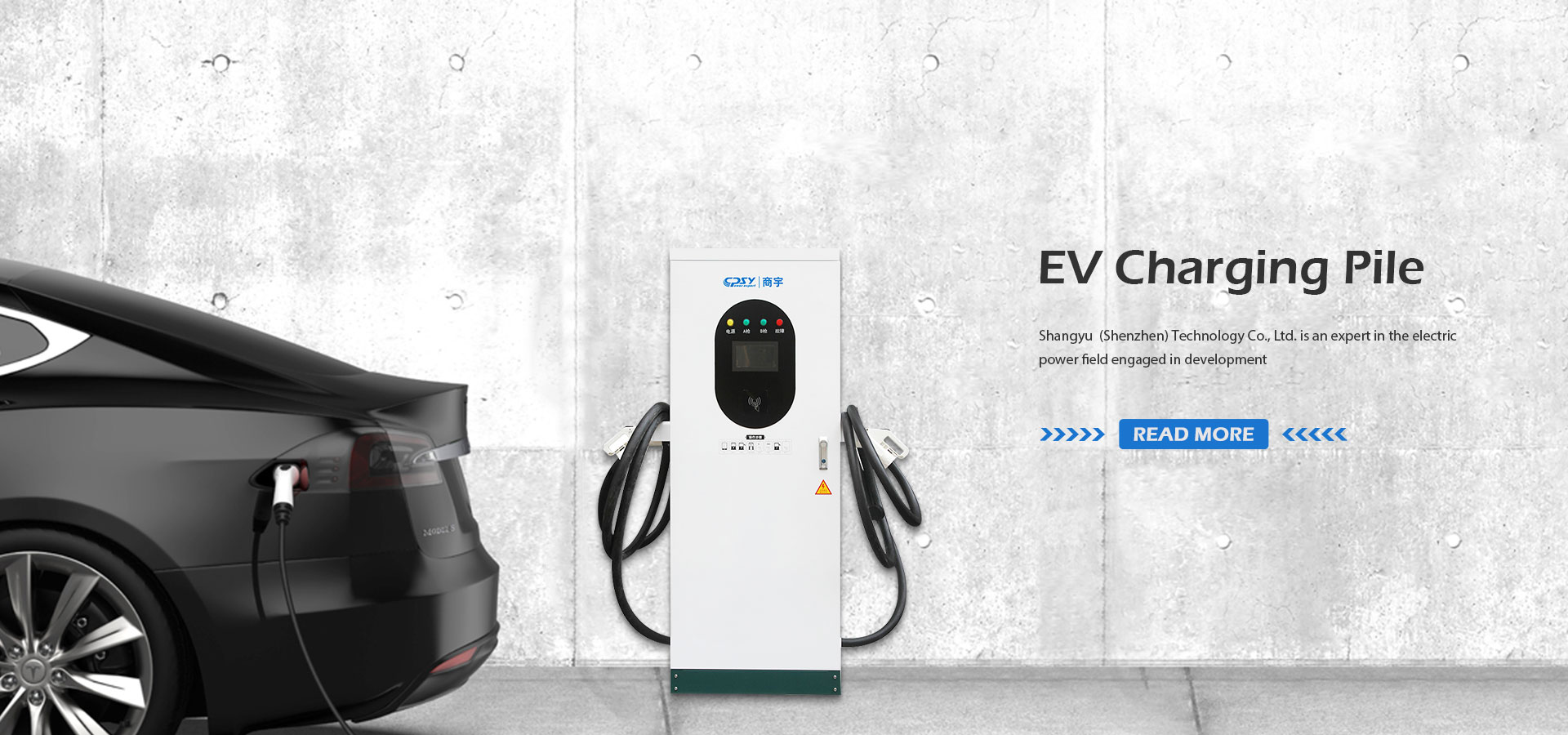 Kinijos elektromobilių įkrovimo krūva